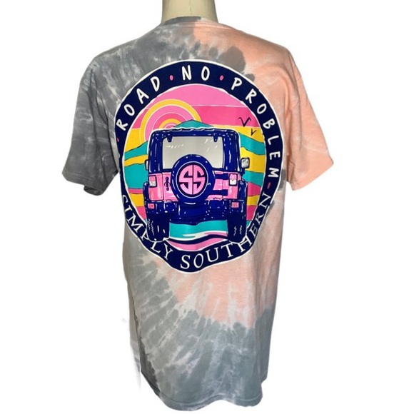 NWT Simply Southern Jeep T-Shirt - Picture 2 of 6